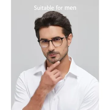 Stylish ANRRI Blue Light Blocking Glasses for Screen Protection