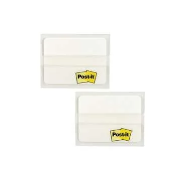Post-it Tabs for Organizing Workspace - 12 Writable Tabs