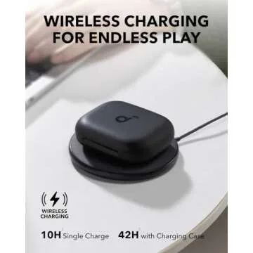 Soundcore AeroFit 2 by Anker,Open-Ear Headphones,Adjustable Ear Hooks, Snug Fit,Rich Bass, Hi-Res Wireless Audio,42H Play, Bluetooth 5.4,Wireless Charging, IP55, AI Clear Calls(Renewed)