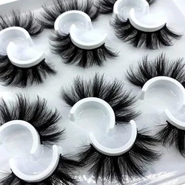 Dramatic 25mm Fluffy False Eyelashes for Glam Looks