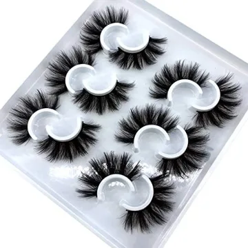 Dramatic 25mm Fluffy False Eyelashes for Glam Looks
