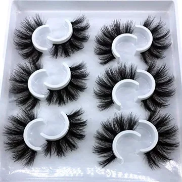 Dramatic 25mm Fluffy False Eyelashes for Glam Looks