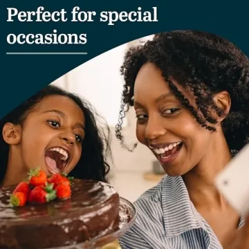 Libbey Selene Glass Cake Stand with Dome Lid, Elegant Curved Footed Glass Cake Holder, Covered Cake Stand, Versatile Glass Dome