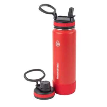 Thermo Flask Set 710 ml 2 Piece Thermal Bottle Blue and Red