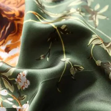 Vimate Silk Bandana Scarf for Women – 35" Stylish Accessory