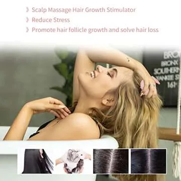 Top Silicone Scalp Massager for Hair Growth Care