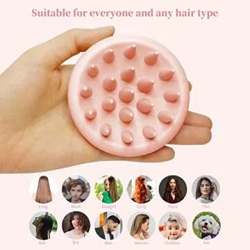 Top Silicone Scalp Massager for Hair Growth Care