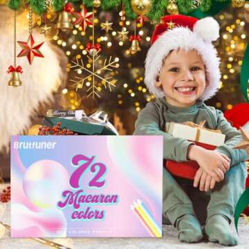 LBW 72 Macaron Pastel Colored Pencils Set Soft Core Macaron Colors for Adults Coloring Books Kids Beginners Blending Shading Sketching