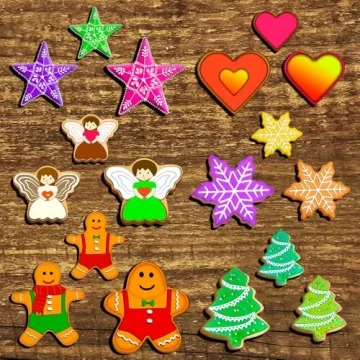 18 Piece Christmas Cookie Cutter Set for Holiday Baking