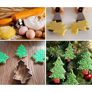 18 Piece Christmas Cookie Cutter Set for Holiday Baking