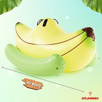 Giant Inflatable Banana Float - Fun, Durable, Safe