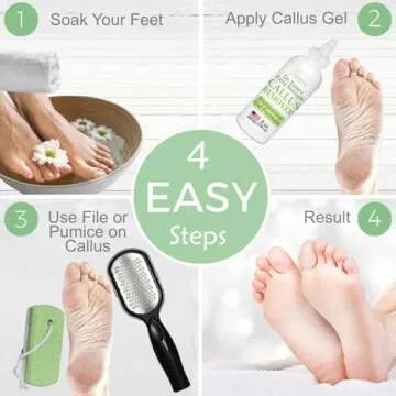 Ultimate Callus Remover Kit with Gel, File & Pumice Stone