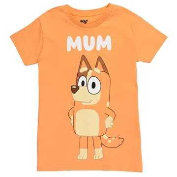 Bluey Women's Graphic Tee - Fun Family Apparel