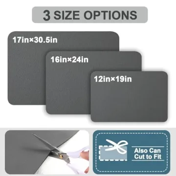 HotLive Coffee Mat for Countertops and Pets Stylish Drainage