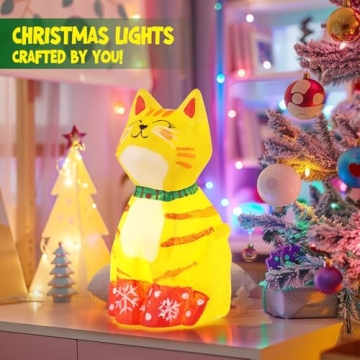 LAOESE Cat Lamp Kit - Fun Painting for Kids 6-12