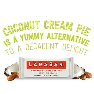 LARABAR Fruit and Nut Bar, Coconut Cream Pie, Vegan Snack
