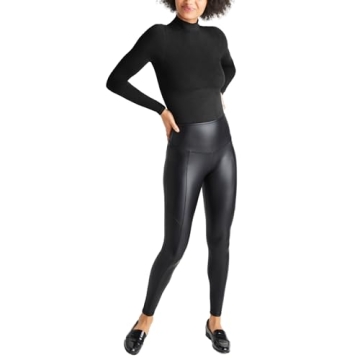 Yummie Madelyn Mock Neck Bodysuit Seamless Shaping Outlast Tech