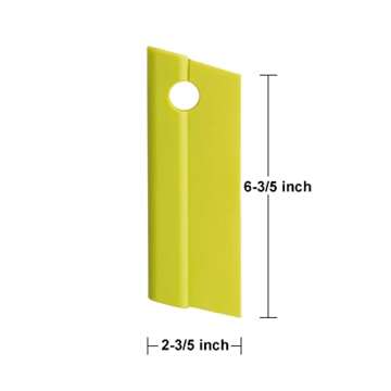 Honla 2 Pack Small Squeegees,Mini Silicone Squeegee for Car Windows,Side Mirrors,Bathroom Glass Shower Mirrors,Kitchen Countertops and Sink,Blue,Green