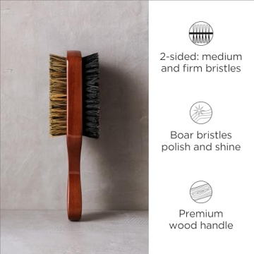 Diane Premium 2-Sided Club Brush for Men and Barbers