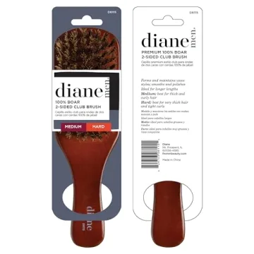 Diane Premium 2-Sided Club Brush for Men and Barbers