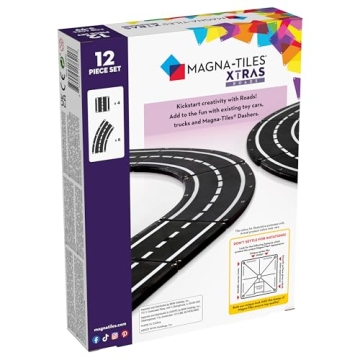 MAGNA-TILES Roads Set for Creative Play and Learning