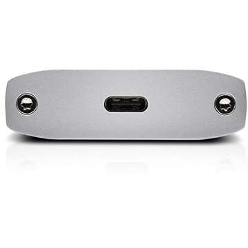 G-Technology 1TB G-DRIVE mobile SSD Durable Portable External Storage - USB-C (USB 3.1), Up to 560 MB/s - 0G06053-1, black