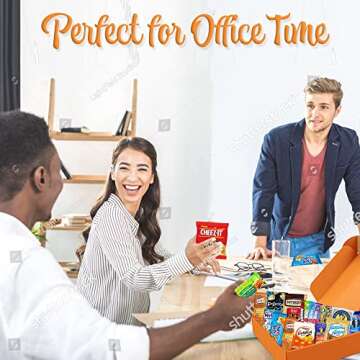 Snack Box Valentines Care Package (120 Count) Variety Snacks candy Gift Box - College Students,Back to school Military, Work or Home - Chips Cookies & Candy! Sweet Choice