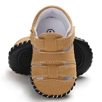 BENHERO Infant Baby Sandals - Lightweight & Anti-Slip Shoes