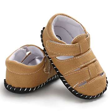 BENHERO Infant Baby Sandals - Lightweight & Anti-Slip Shoes