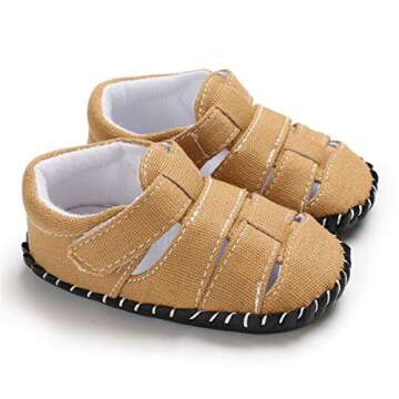 BENHERO Infant Baby Sandals - Lightweight & Anti-Slip Shoes