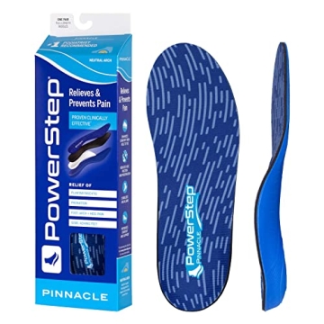 PowerStep Pinnacle Insoles - Comfort and Arch Support for Everyone