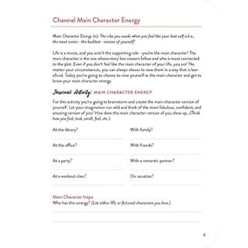 Glow Up Journal for Goal-Setting and Inspiration