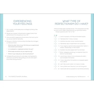 The Perfectionism Journal for Mindfulness and Reflection