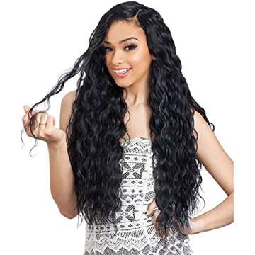 Shake-N-Go Organique Synthetic Weave Hair Extension BREEZY WAVE 30" (30)