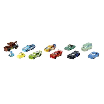 Mattel Disney Pixar Cars 10 Die-Cast Vehicle Set
