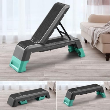 Leikefitness Aerobic Deck for Home Gym - Sturdy & Adjustable