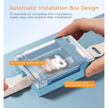 AK JOHN 2 Pack Screen Protector for Apple Watch Series 10 42-49mm