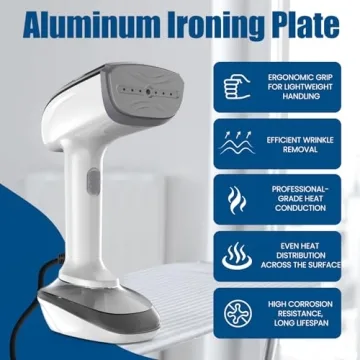 Efficient Handheld Fabric Steamer - Fast & Powerful Steam Remover