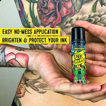 CannaSmack Ink Guard Tattoo Sunscreen SPF 30 - Protect Tattoos