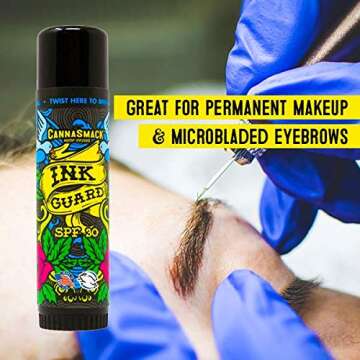 CannaSmack Ink Guard Tattoo Sunscreen SPF 30 - Protect Tattoos