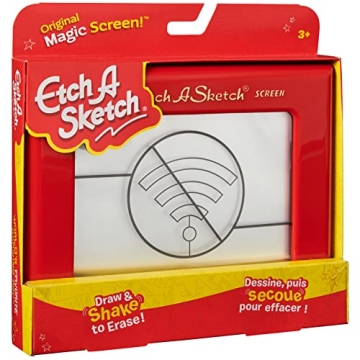 Etch A Sketch Classic Red Drawing Toy for Creative Fun