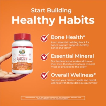 MaryRuth Calcium Gummies Vegan Bone Support Treats