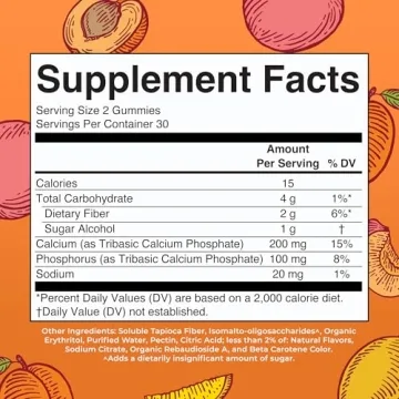 MaryRuth Calcium Gummies Vegan Bone Support Treats