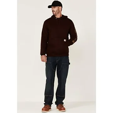 Carhartt Men's Loose Fit Logo Sleeve Sweatshirt - Warm & Durable