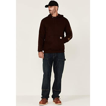 Carhartt Men's Loose Fit Logo Sleeve Sweatshirt - Warm & Durable