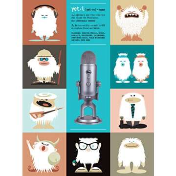 Blue Yeti USB Microphone - Space Gray (Renewed)