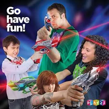 Play22 Laser Tag Set: Guns, Vests & Drones for Fun