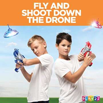 Play22 Laser Tag Set: Guns, Vests & Drones for Fun