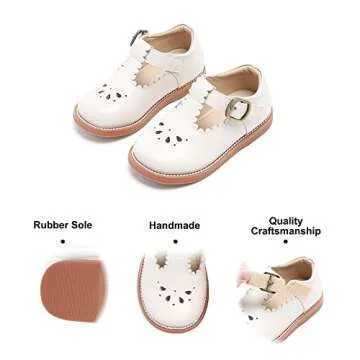 Stylish Toddler Beige Mary Jane Dress Shoes for All Occasions