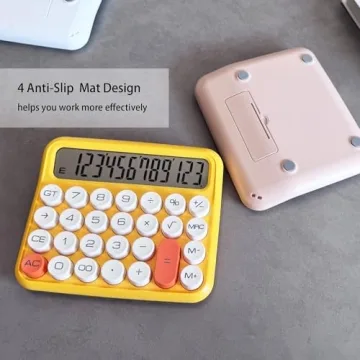 Vibrant Benkaim Desk Calculator with Stylish Design